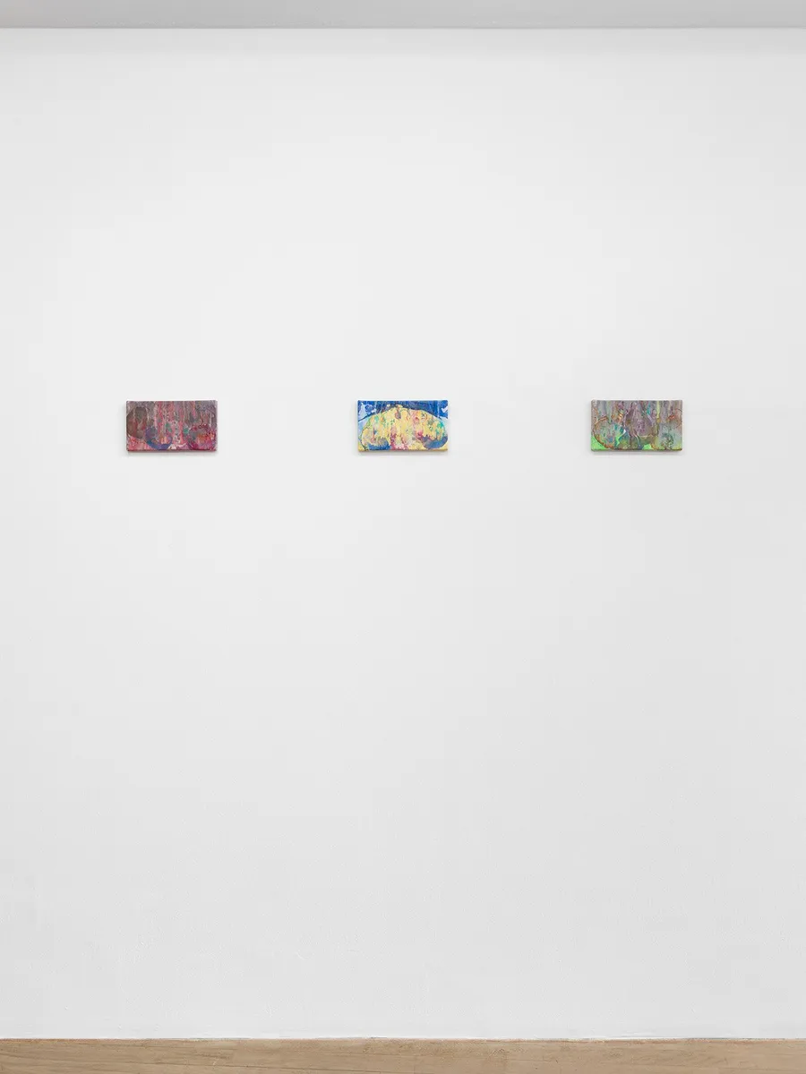 Installation view of Pauline Bazignan: Sfondo