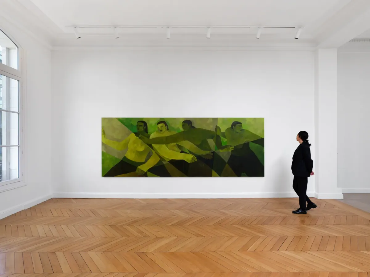 Installation view of Elsa-Louise Manceaux and Hilda Palafox: Intersections