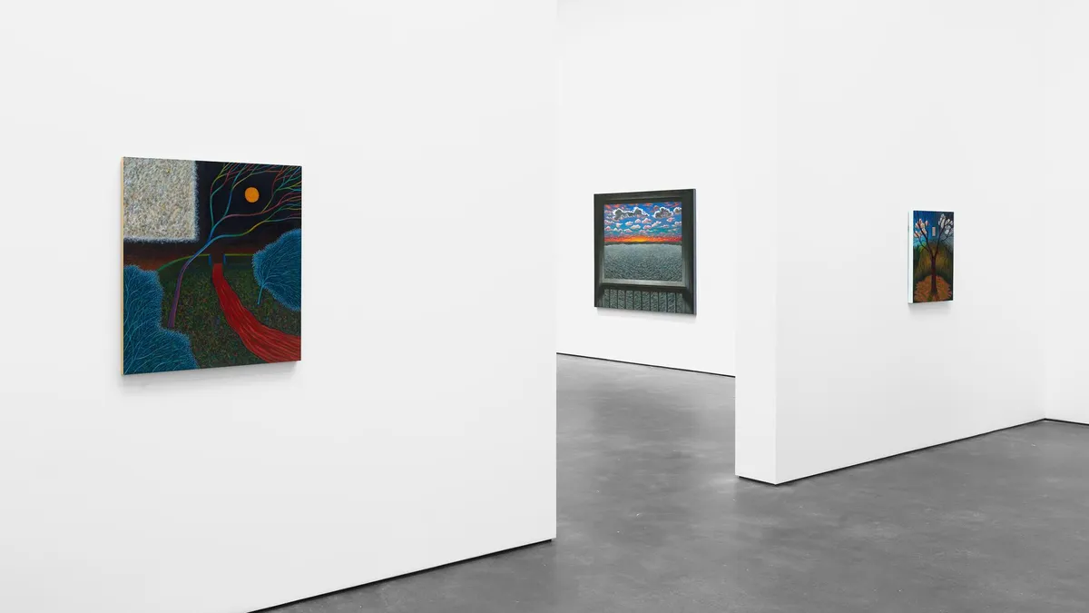 Installation view of Scott Kahn: Silent Night