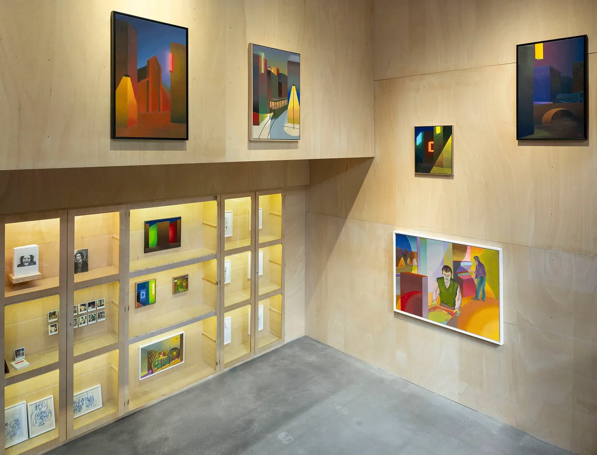 Installation view of Salvo: La città