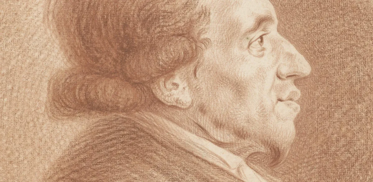 Daniel Chodowiecki, Portrait of Moses Mendelssohn, c. 1774–75