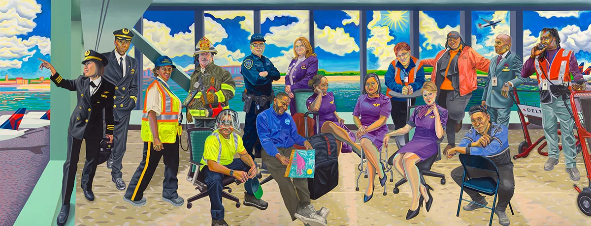 The Ones who Make it Run (Delta Terminal C, LaGuardia Airport), 2022