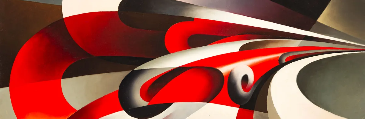 Tullio Crali, Le forze della curva, 1930