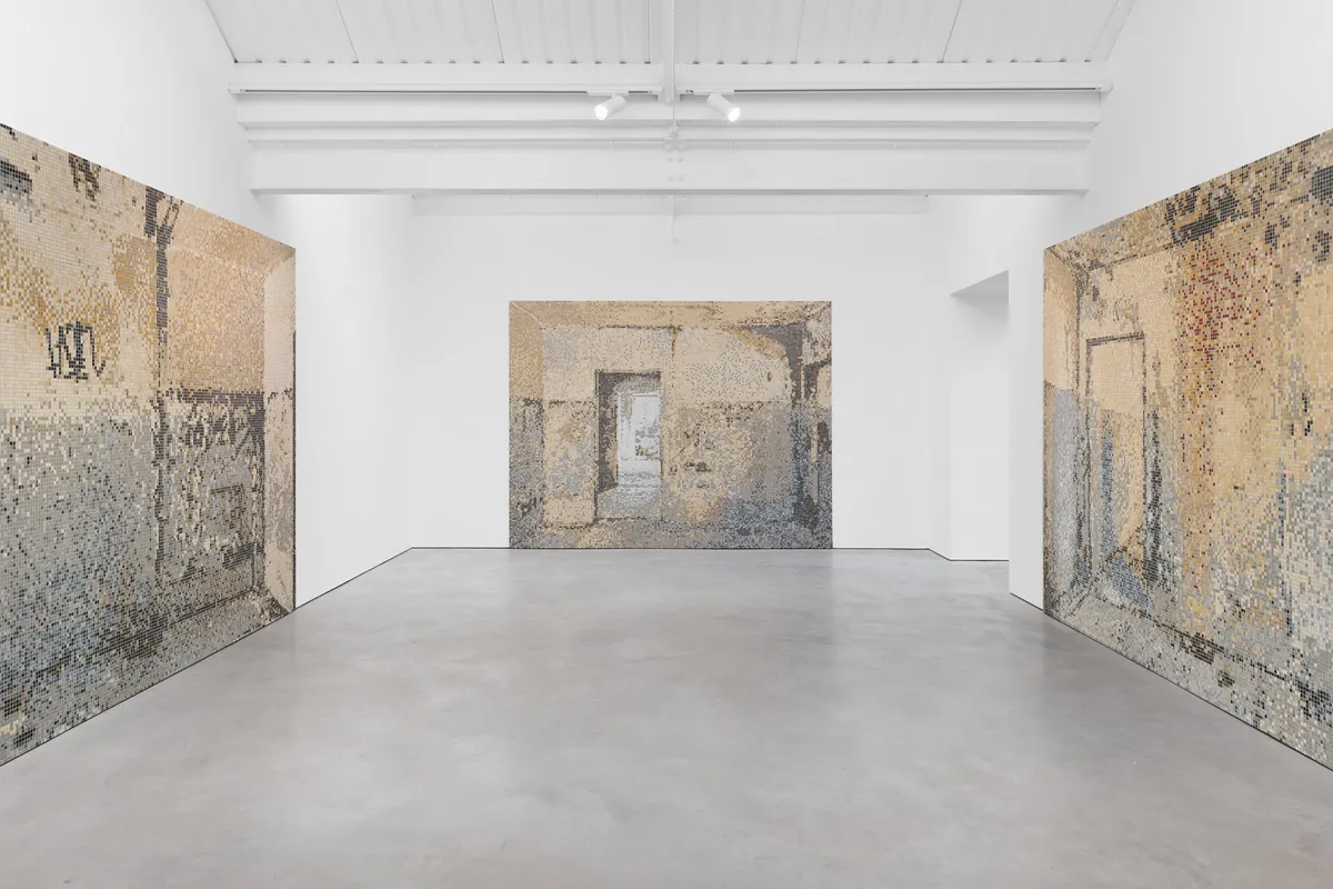 Installation view of Sung Tieu: How is your day?