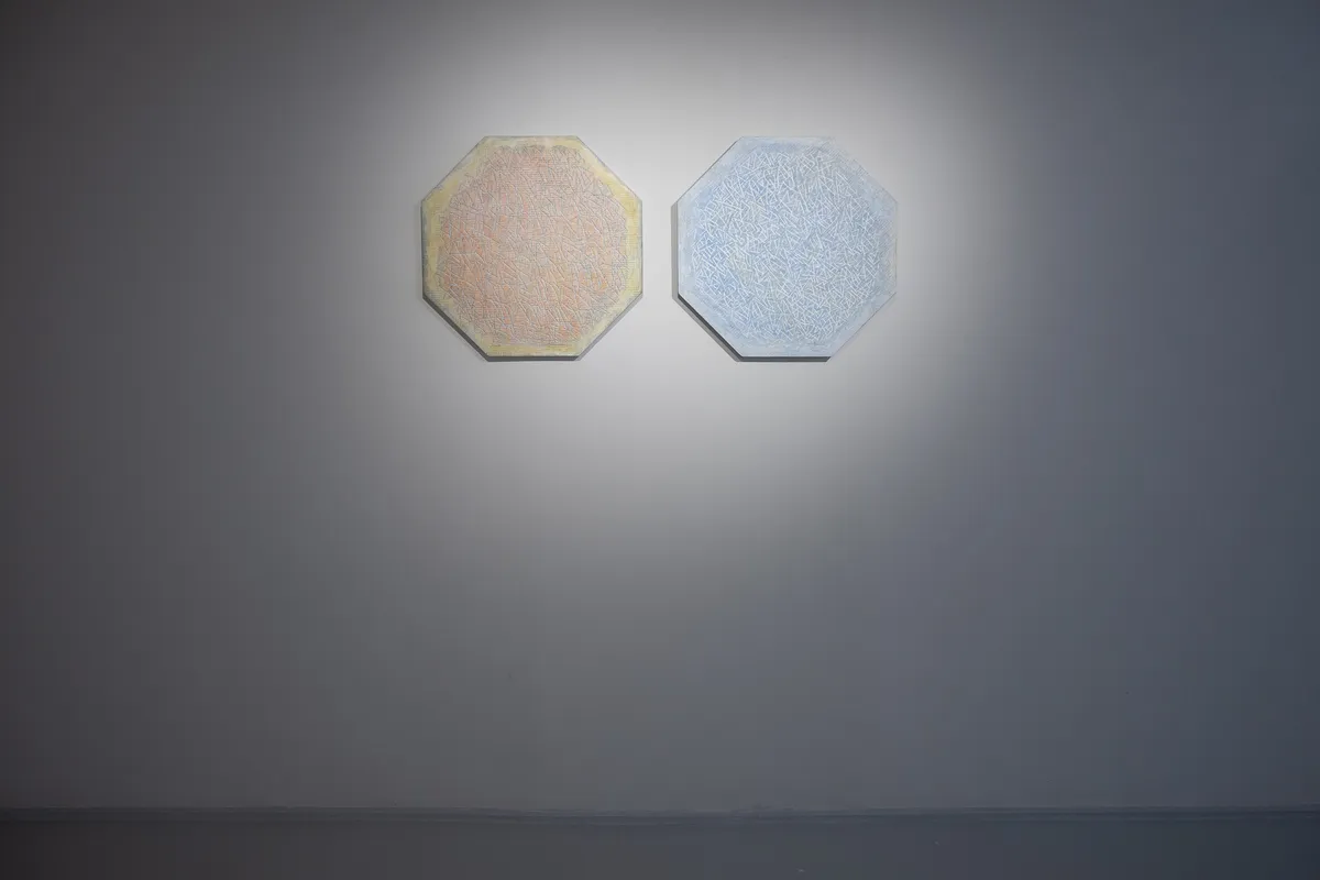 Installation view of Sergi Barnils: La memòria de la pedra