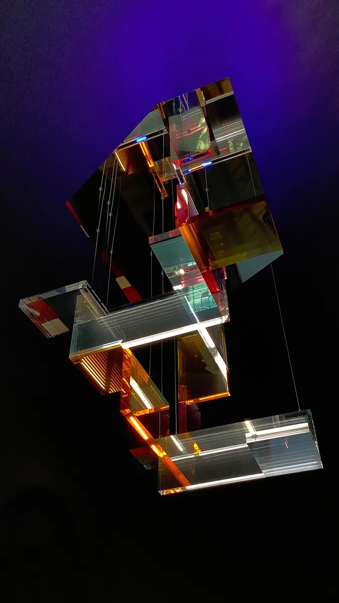 Installation view of Afterglow