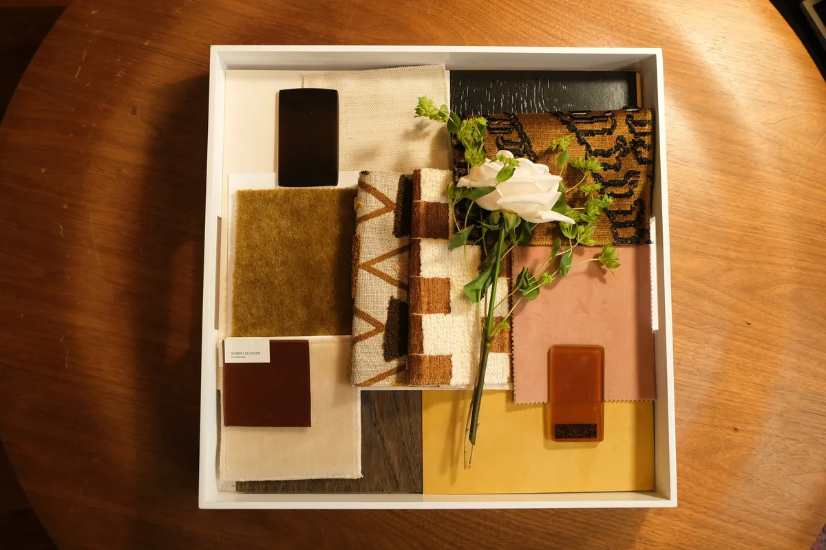 Installation view of Contemporary Living Spaces: AI in Interior Design
