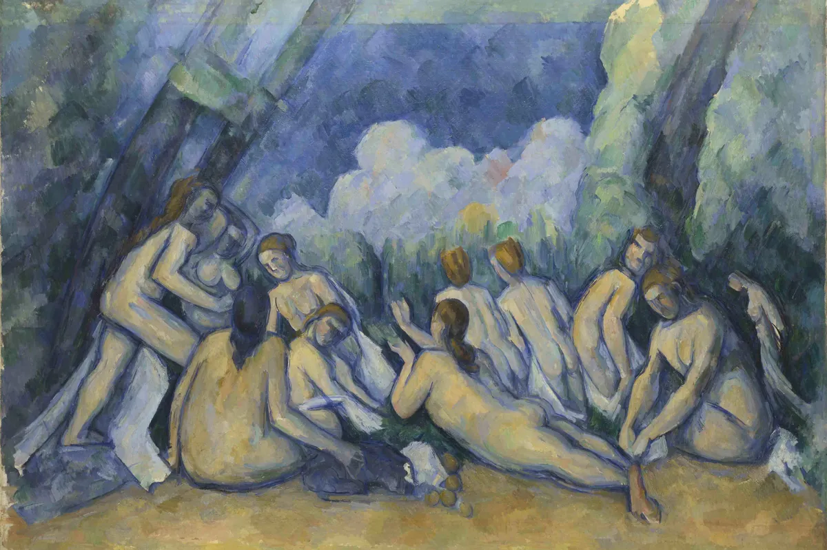 Paul Cezanne, Les Grandes Baigneuses, Vers 1894 - 1905