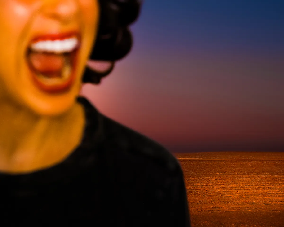 The Scream (Self-portrait), 2025