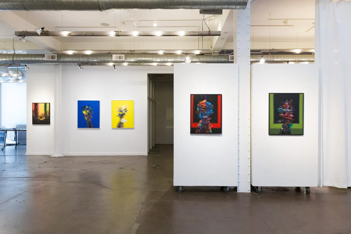 Installation view of David Choong Lee: Trace
