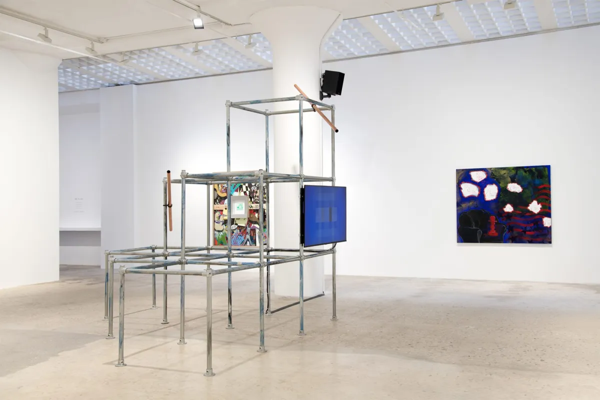 Installation view of ABC Powder