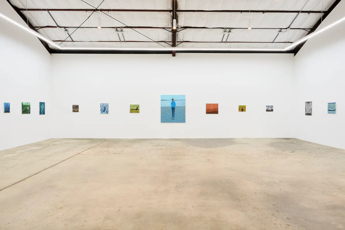 Installation view of Chase Biado: Life on Earth