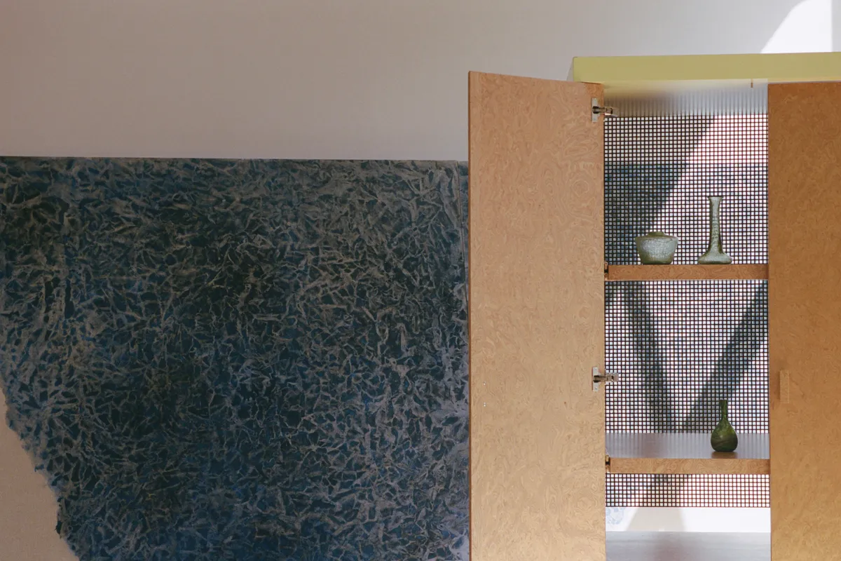 Installation view of Fernberger