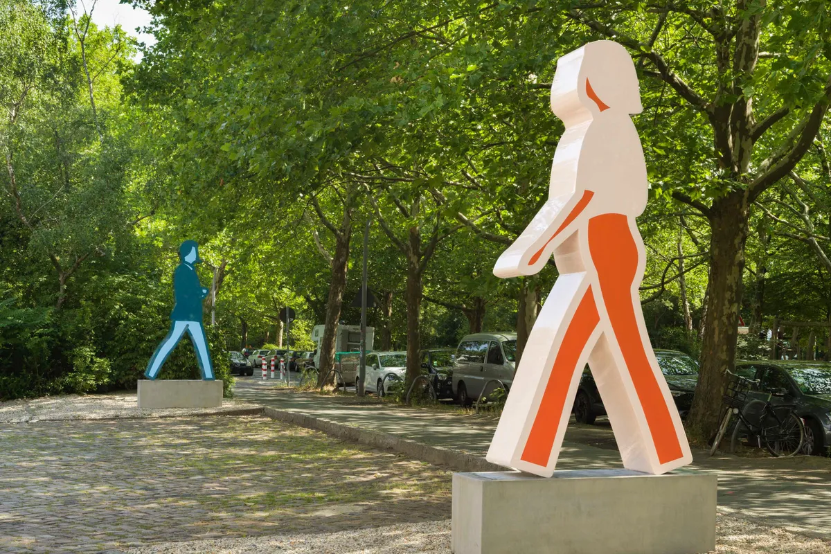 Installation view of Humanscale