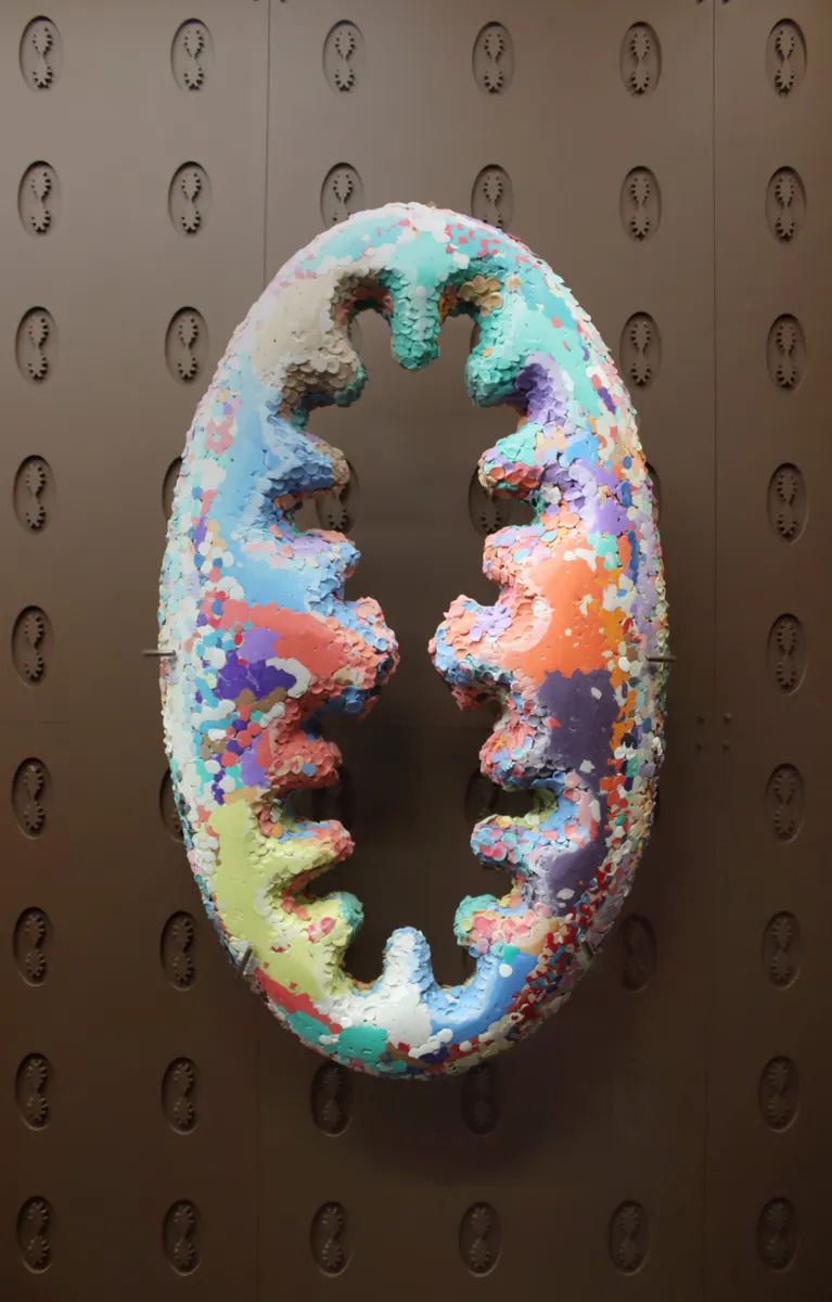 Installation view of Jerry Blackman: To Be Shed The Demon, We Say Its Name