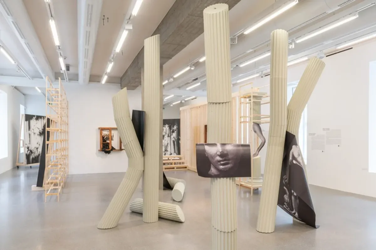 Installation view of Lucia Tallová: Moving Clouds