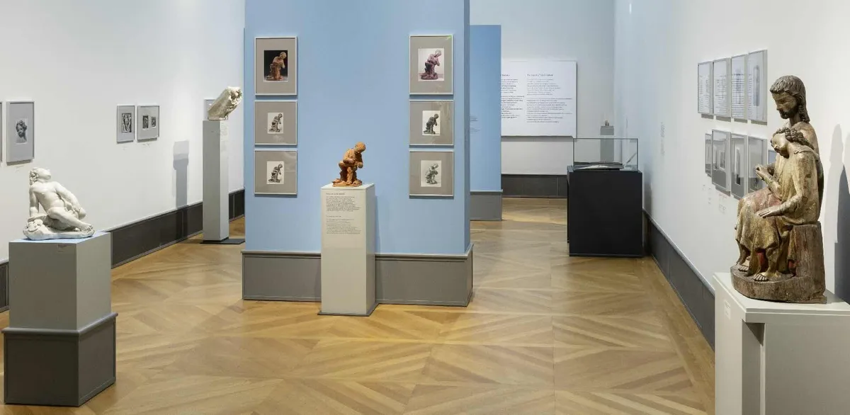 Installation view of Photography Tells Sculpture