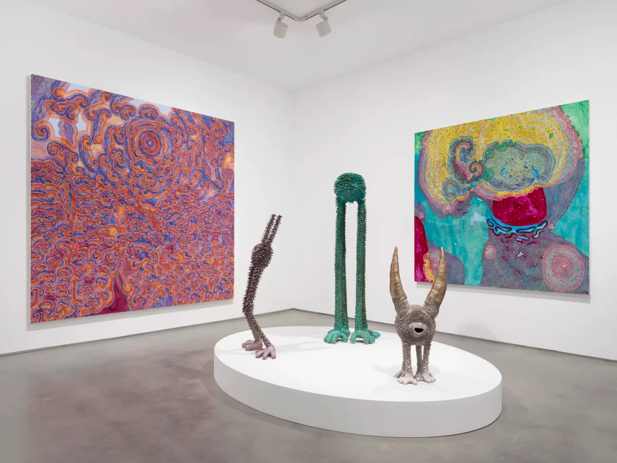 Installation view of Haas Brothers: Mathemagical