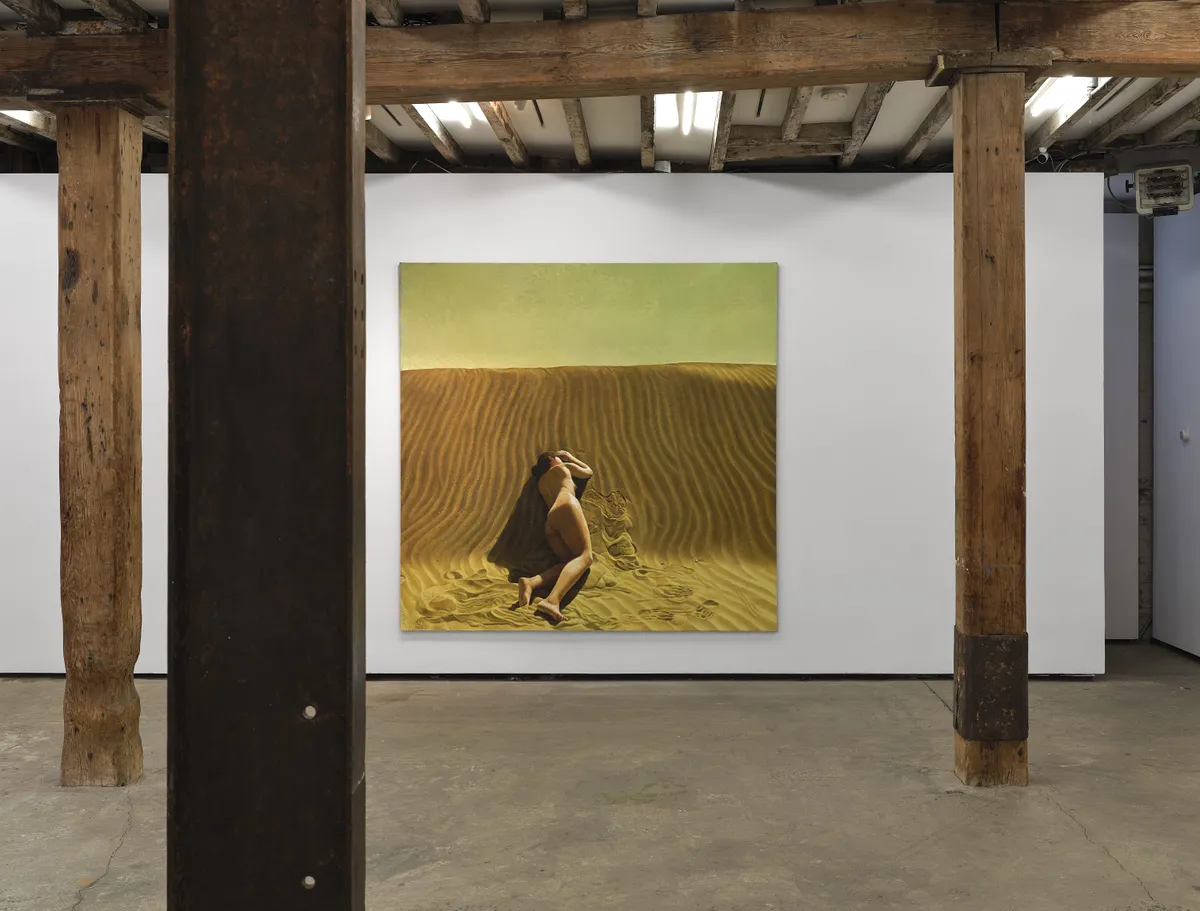 Installation view of Vittorio Marella: To stand bare