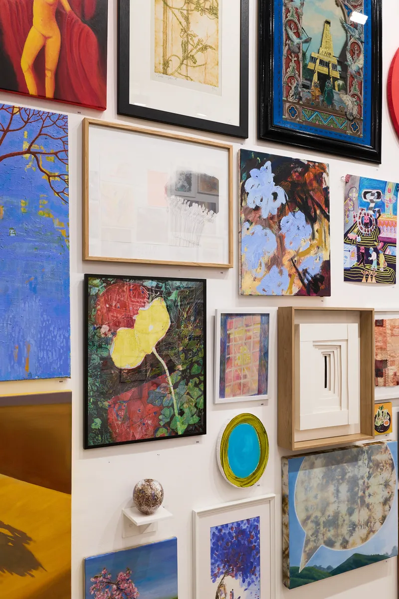 Installation view of Annual Open 2026
