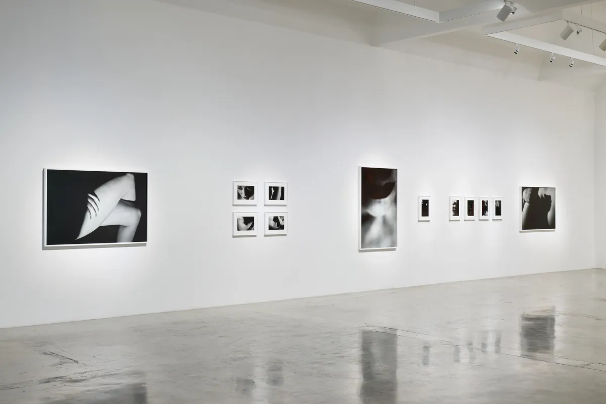 Installation view of David Lynch: LA at Pace Gallery