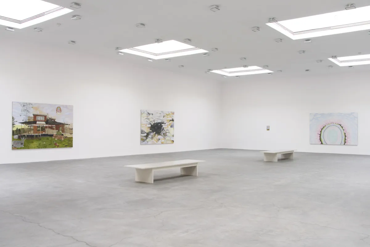 Installation view of Leidy Churchman: Space Remembers