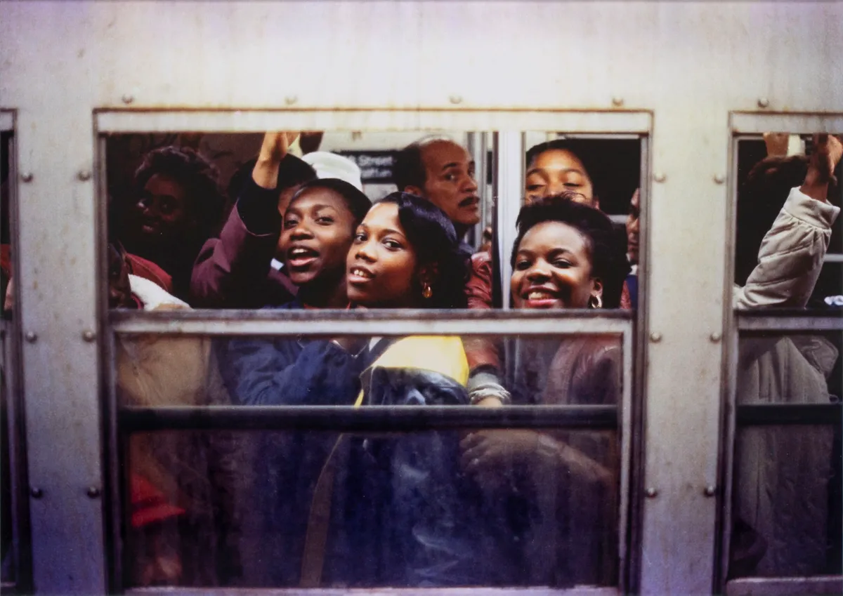 Jamel Shabazz, Rush Hour, Brooklyn, New York, 1980