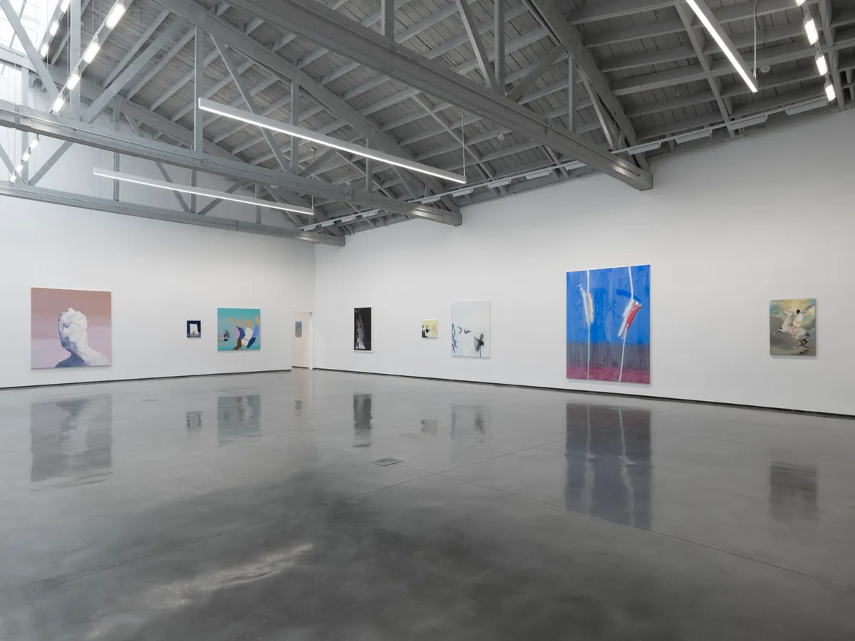 Installation view of Tala Madani: Control X