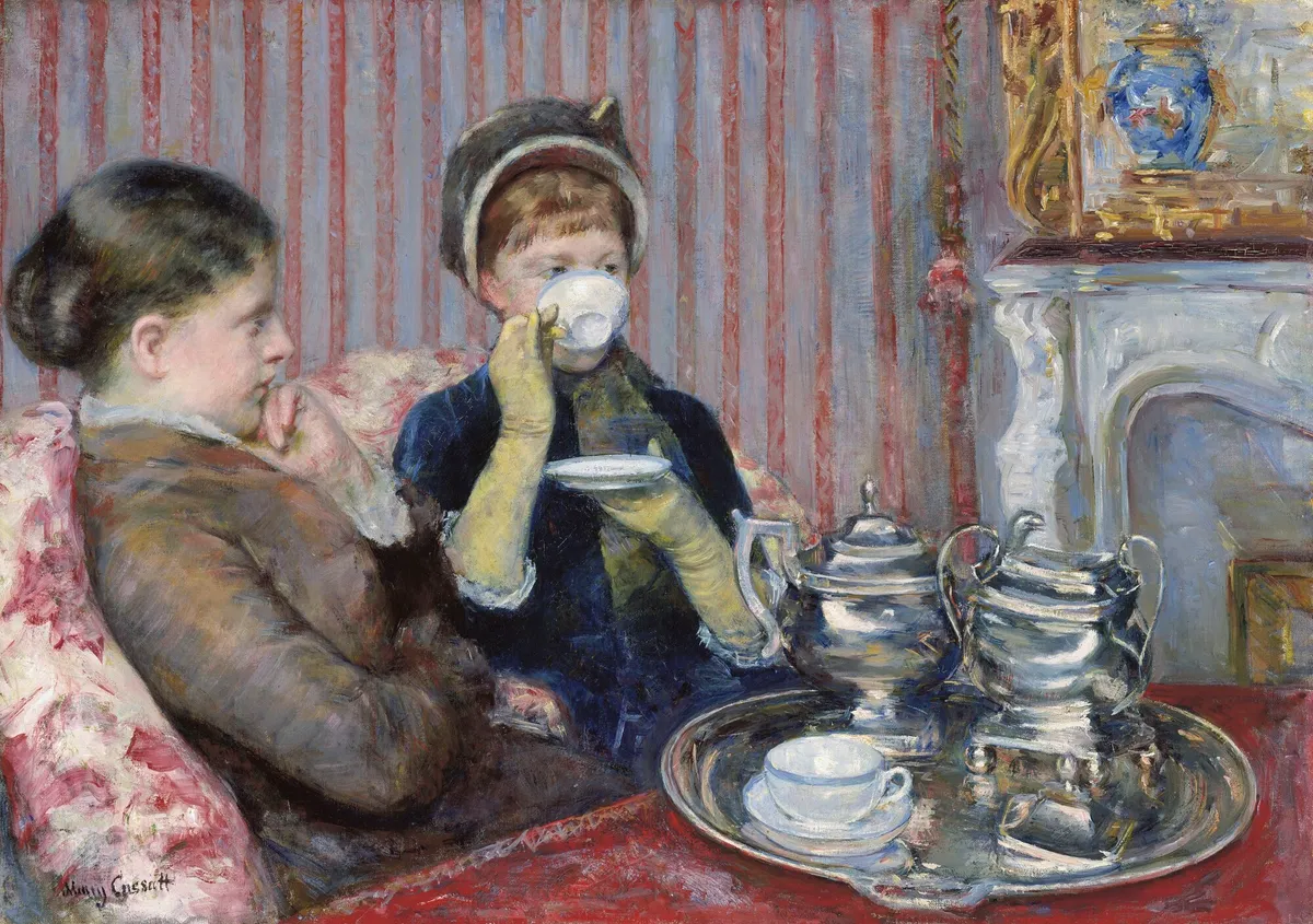 Le Thé, vers 1880