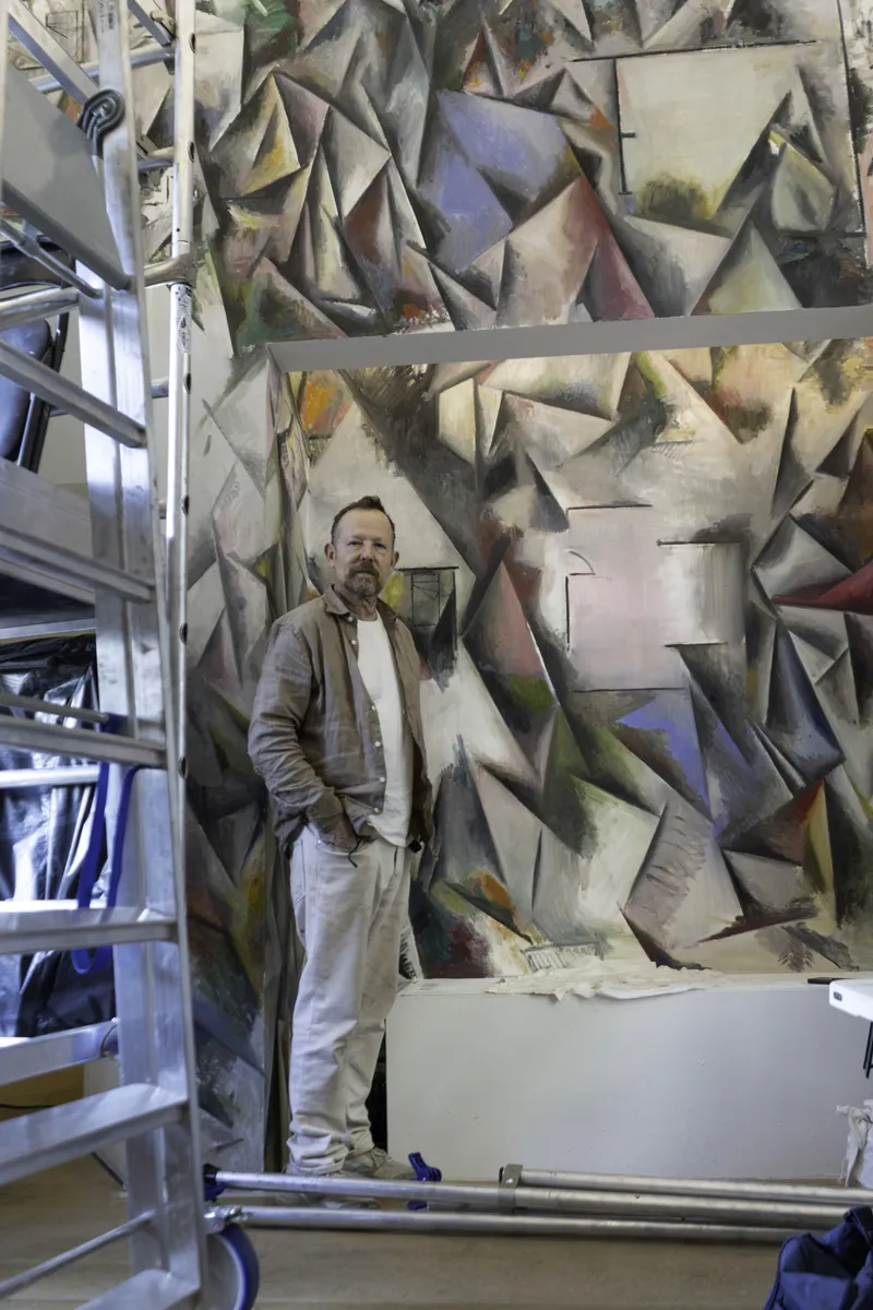 Installation view of Guillermo Kuitca: Chapelle