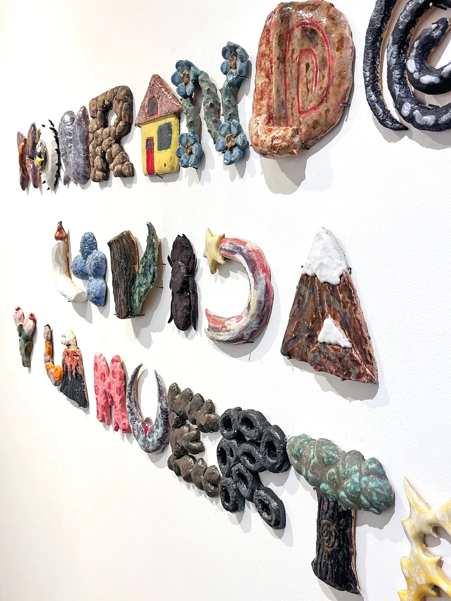 Installation view of Mariana Varela: Pueblo Fantasma