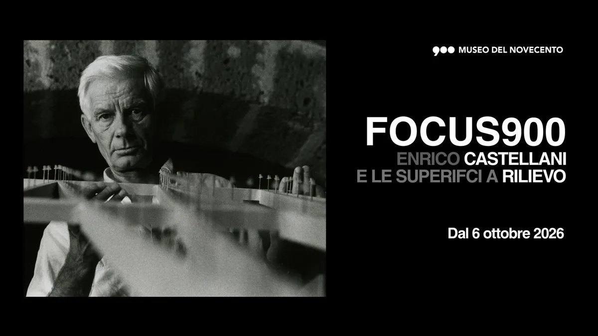 Enrico Castellani: FOCUS900 | Enrico Castellani e le superfici a rilievo