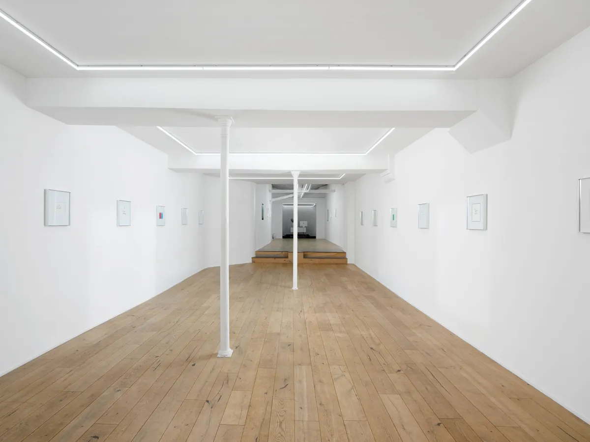Installation view of Thomas Lélu: It Will All Make Sense Later