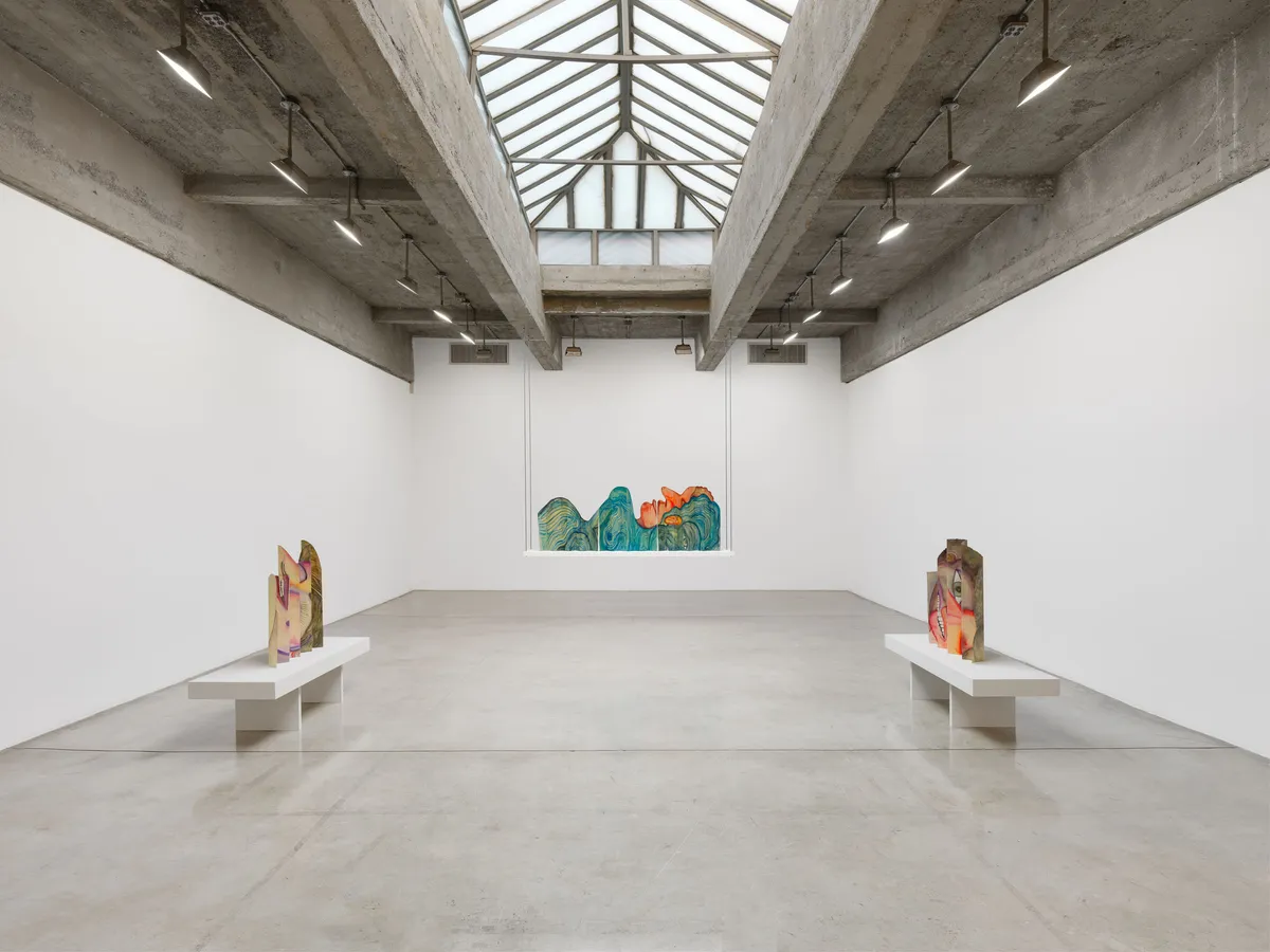 Installation view of Sandra Vásquez de la Horra: Reading the Waves
