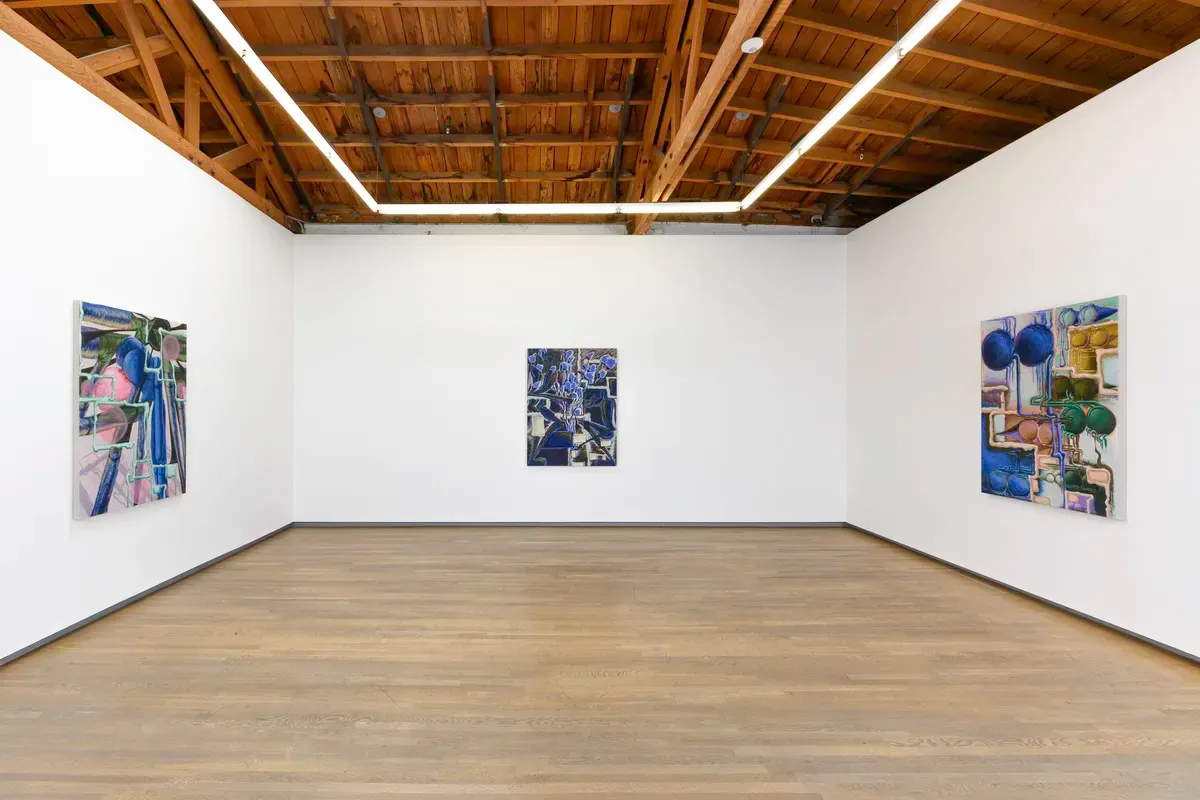 Installation view of Bridget Mullen: Who Needs Muscles If Nothing Is Heavy?