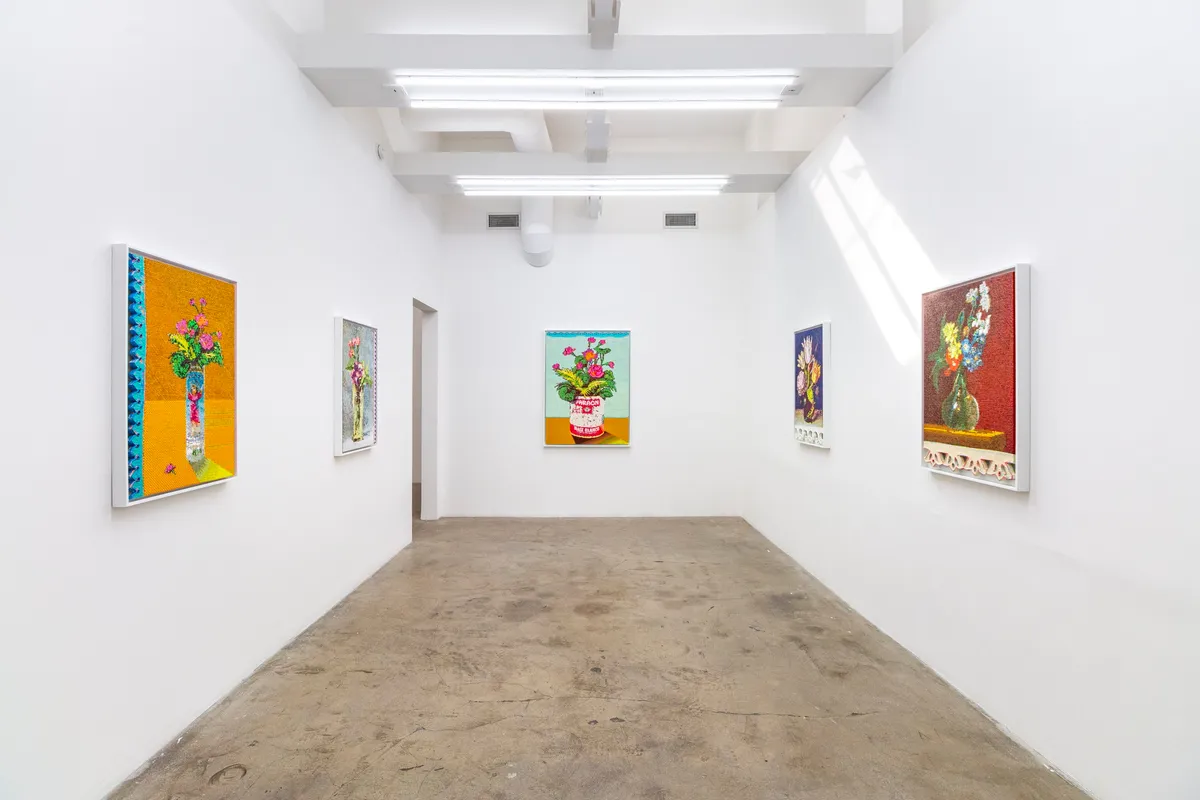 Installation view of Salvador Domínguez: Arreglos Artificiales