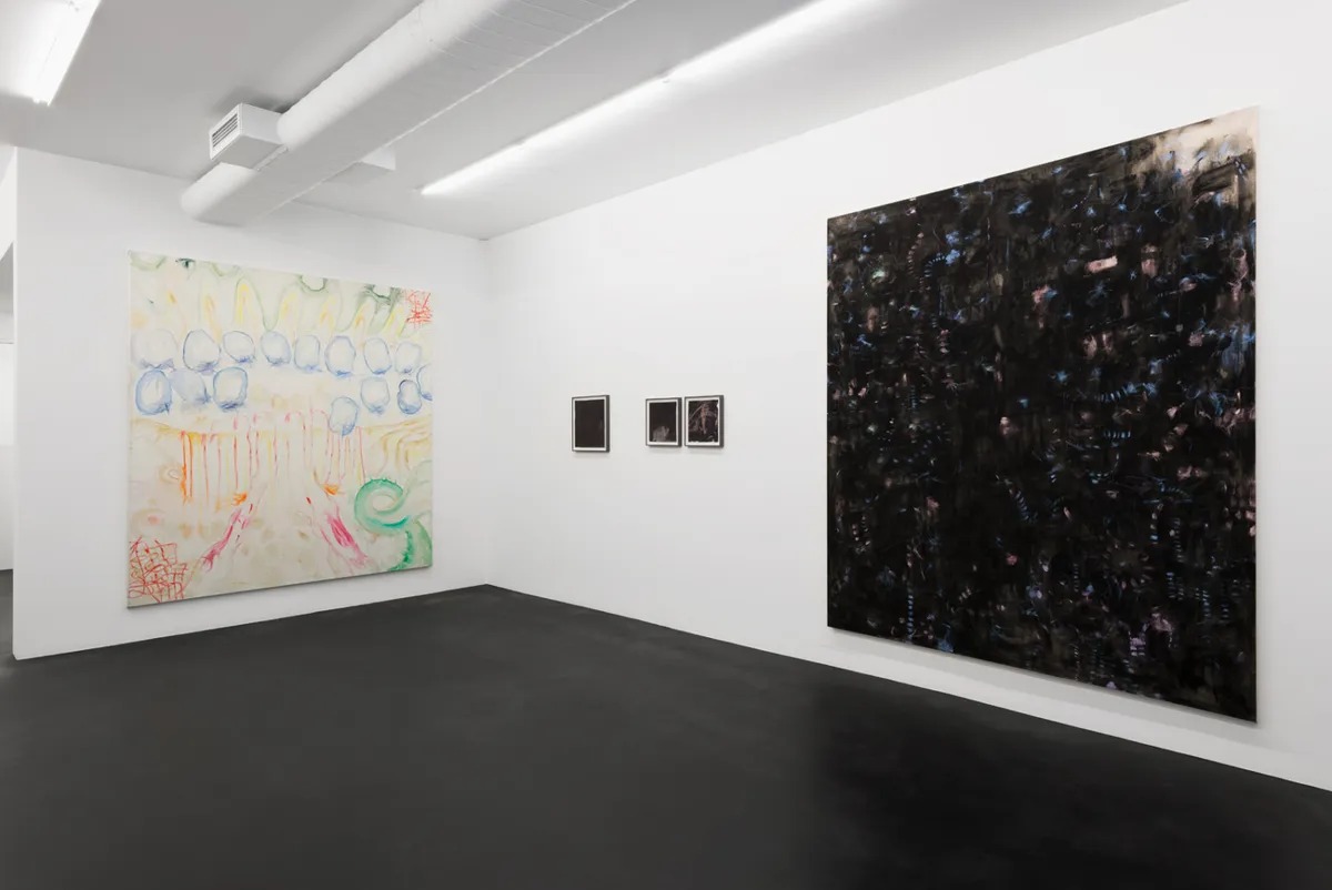 Installation view of Jutta Koether: Songs of New York