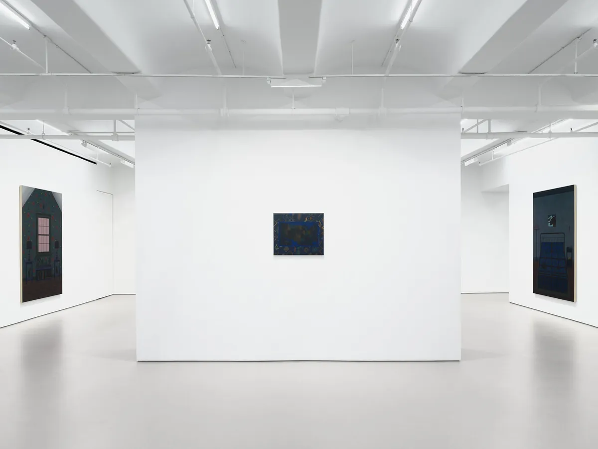 Installation view of Becky Suss: Night House