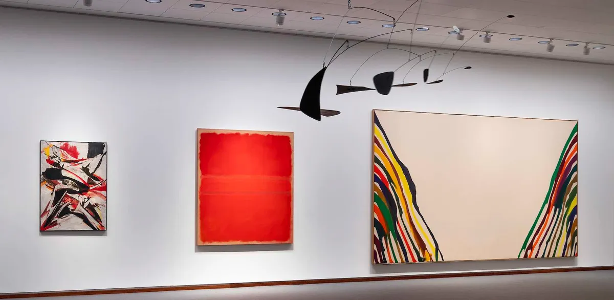 Installation view of Extreme Tension. Art between Politics and Society