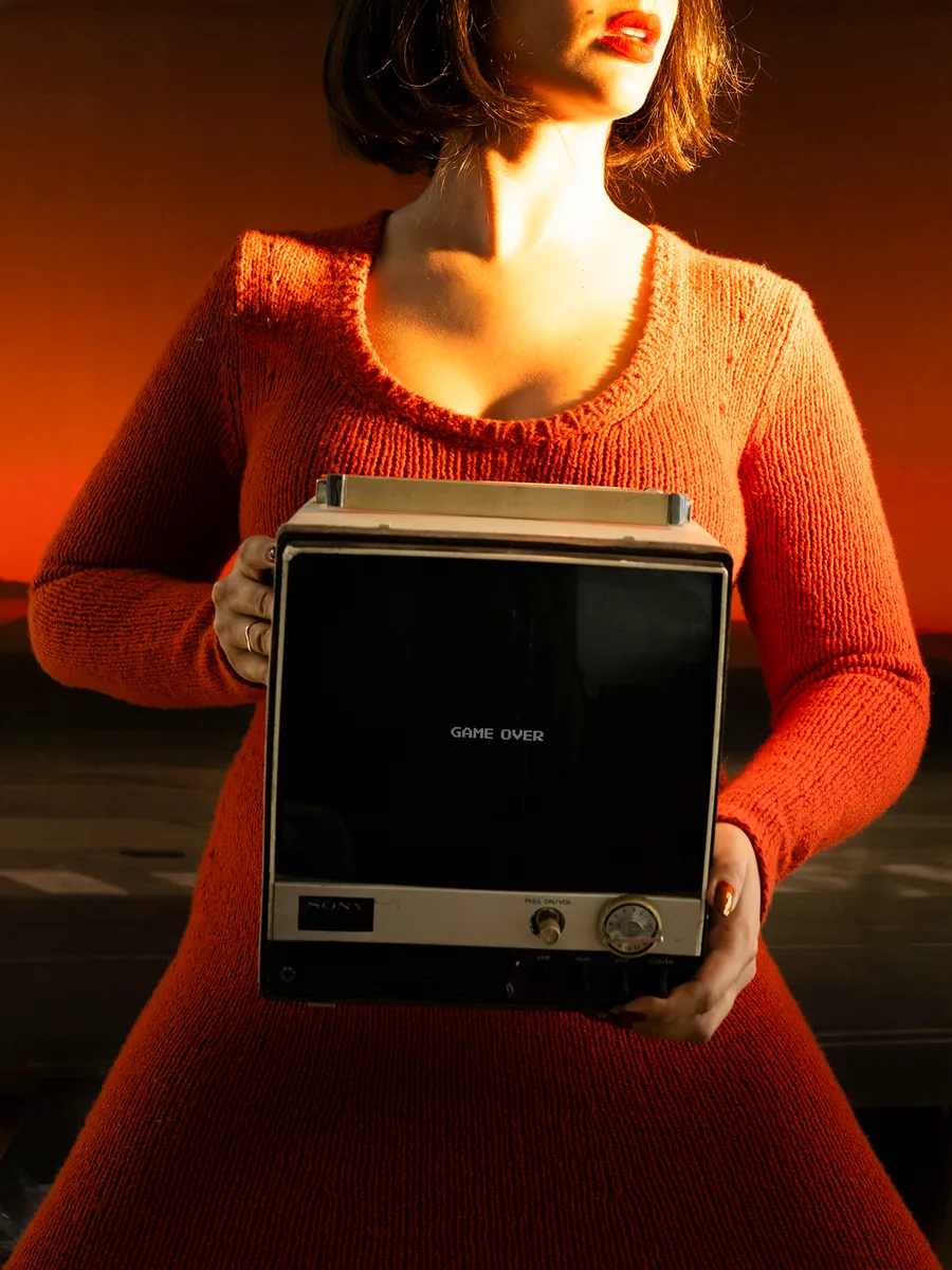 Game Over (Self-portrait), 2025