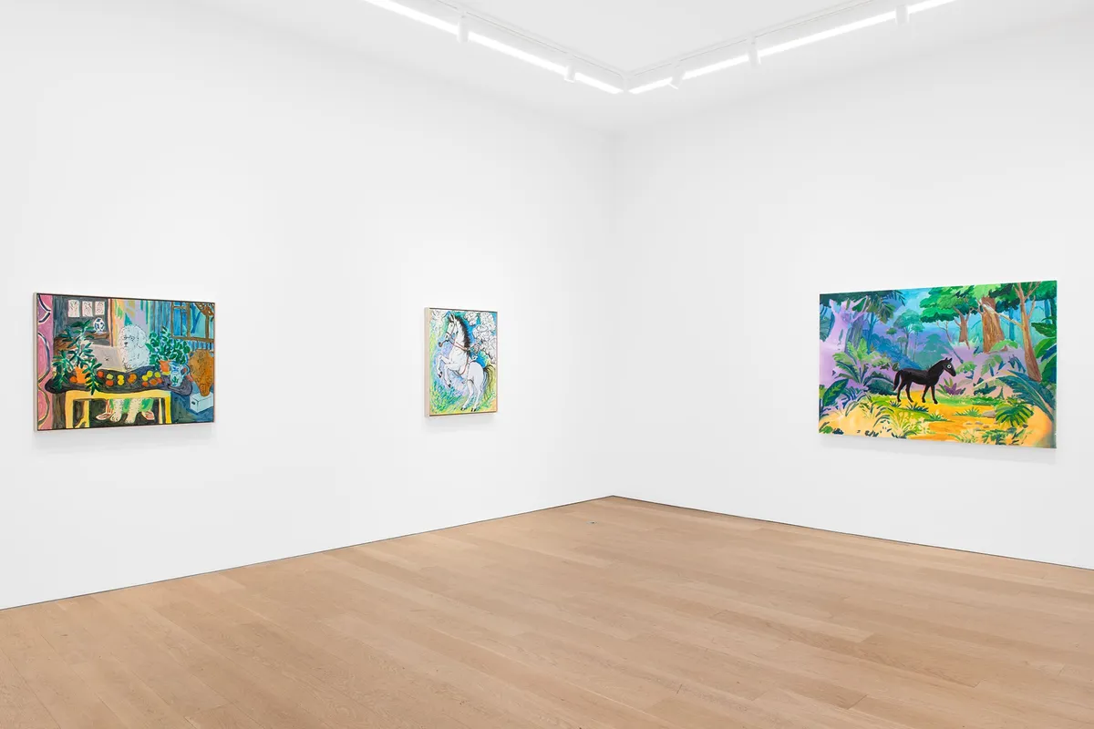 Installation view of Scott Reeder: Ideas (cont.)