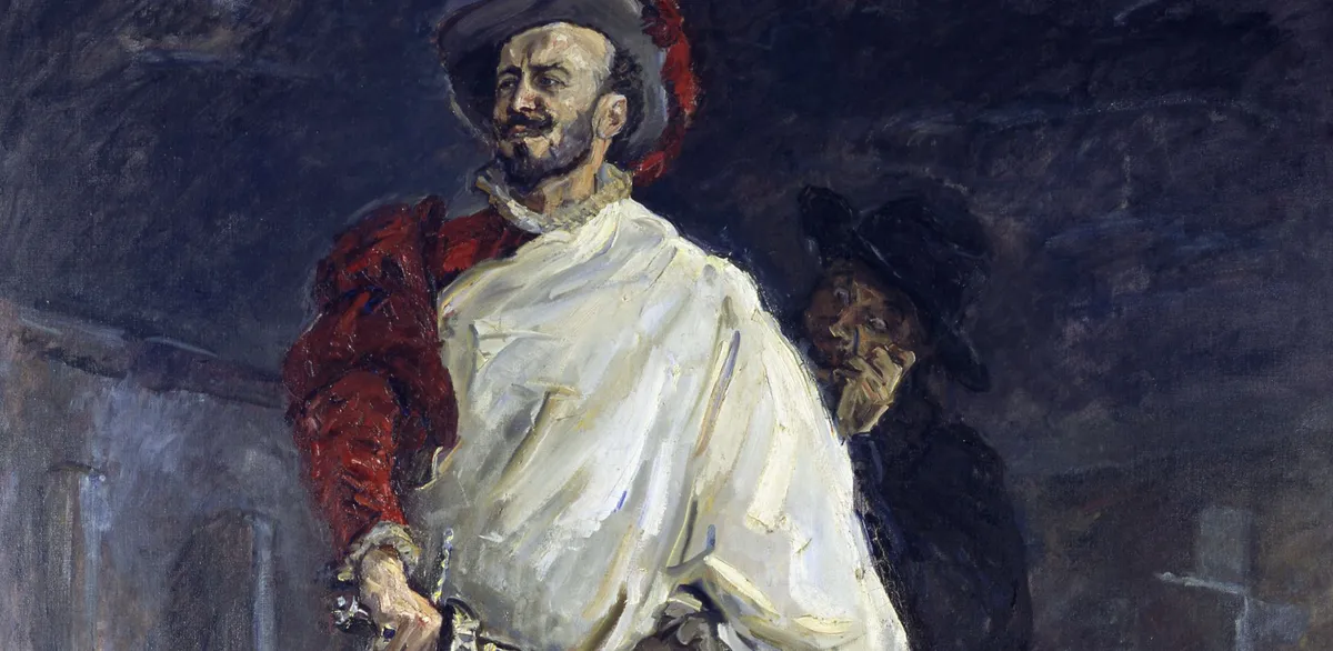Max Slevogt, Singer Francisco d'Andrade as Don Giovanni in Mozart's opera, 1912