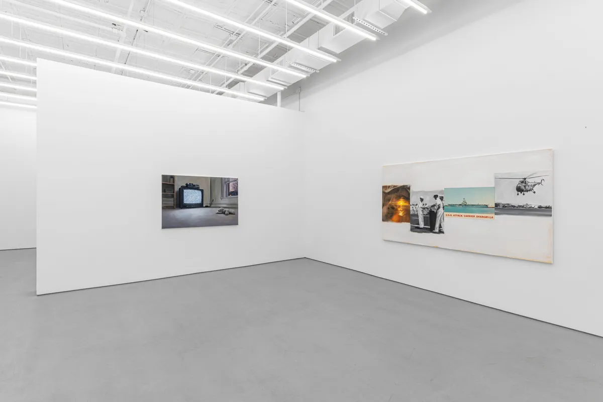 Installation view of Matt McCormick: Long Distance Call