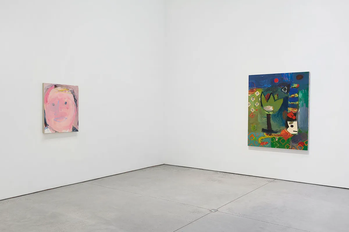 Installation view of Margot Bergman: On the other hand