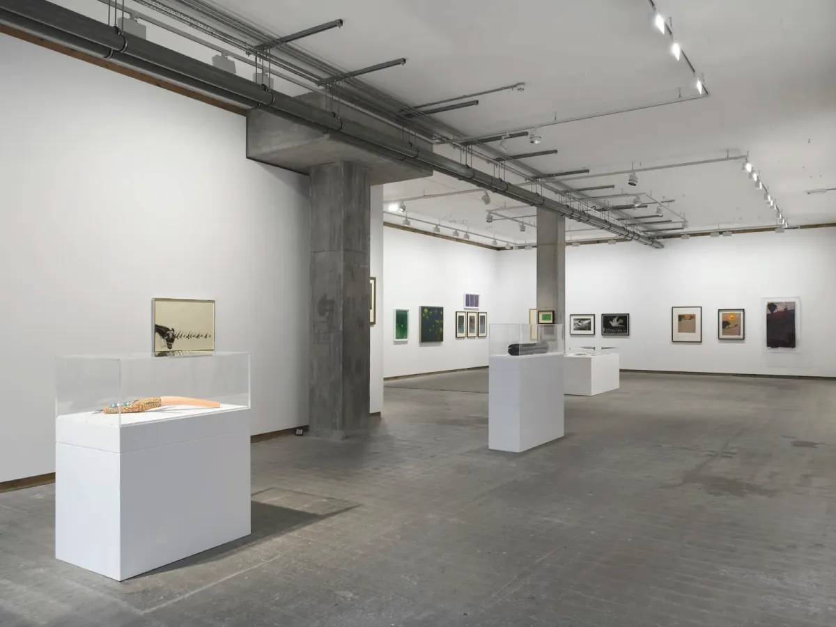 Installation view of Colin Self: Unseen at Frith Street Gallery, Golden Square