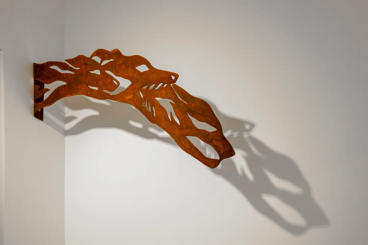 Installation view of Tessa Mars: La Mue