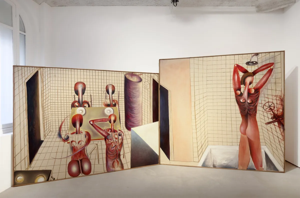 Installation view of Santiago de Paoli: Riding Hot