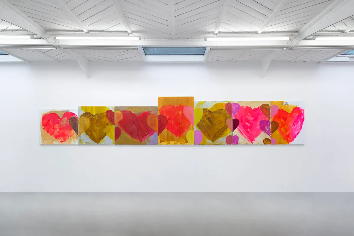 Installation view of David Hominal: Par cœur