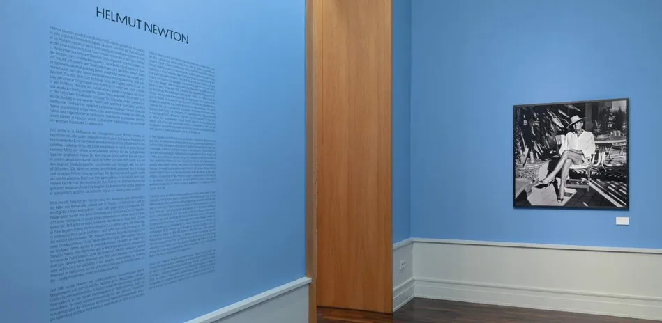Installation view of Helmut Newton: Intermezzo: Revisiting Helmut Newton