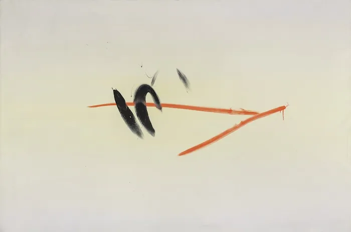 Jean Degottex, Et dix mille choses..., 1958